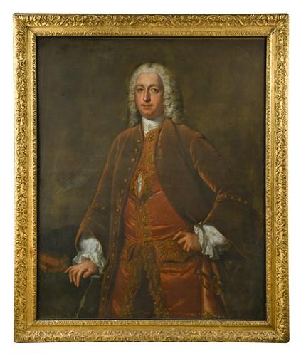 Lot 168 - Attributed to Jean-Baptiste Van Loo (French, 1684-1745)