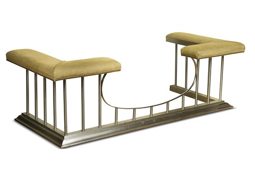 Lot 503 - A stainless steel club fender, modern