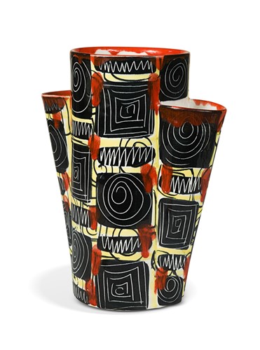 Lot 39 - A Mancioli Italian pottery vase