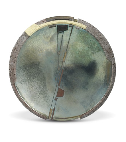 Lot 70 - Emili Biarnes Rabar, an earthenware and lustre charger