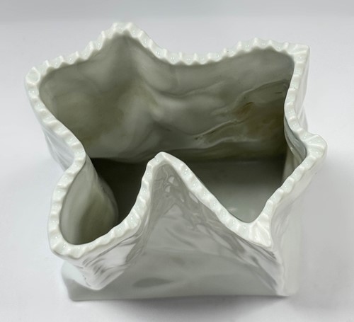 Lot 1 - Tapio Wirkkala for Rosenthal, a set of three graduated ‘paper bag’ vases