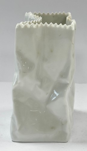 Lot 1 - Tapio Wirkkala for Rosenthal, a set of three graduated ‘paper bag’ vases