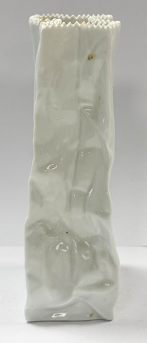 Lot 1 - Tapio Wirkkala for Rosenthal, a set of three graduated ‘paper bag’ vases