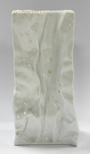 Lot 1 - Tapio Wirkkala for Rosenthal, a set of three graduated ‘paper bag’ vases