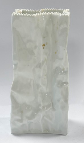 Lot 1 - Tapio Wirkkala for Rosenthal, a set of three graduated ‘paper bag’ vases