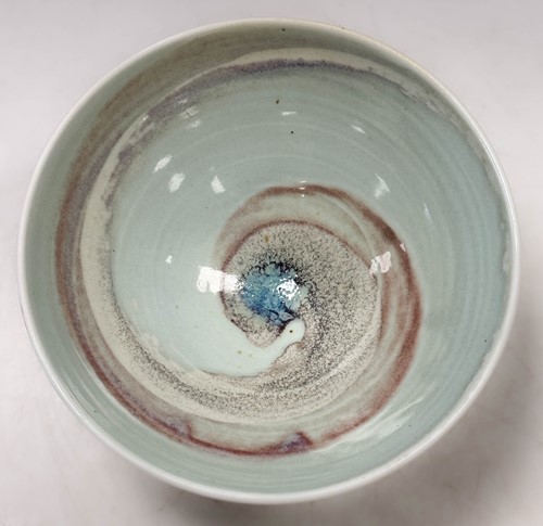 Lot 64 - Studio pottery, a group of five bowls