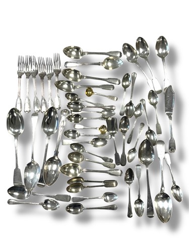 Lot 357 - A large collection of Exeter marked silver...
