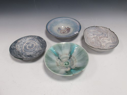 Lot 199 - Studio pottery, a group of four bowls