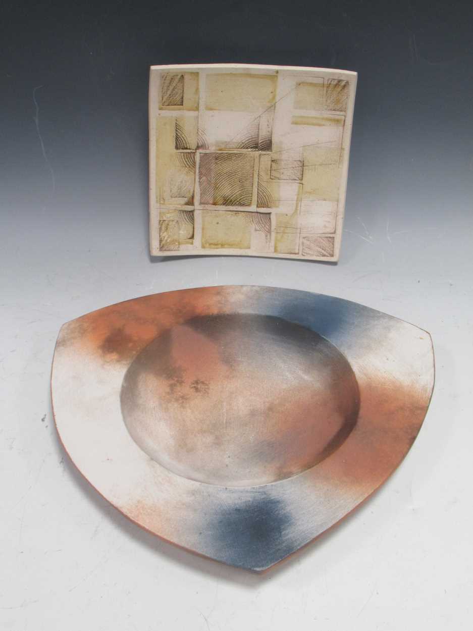 Lot 18 - Tessa Wolfe-Murray, a studio pottery dish