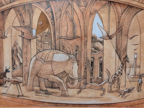 Lot 516 - Peter Nuttall (British 1943-2011))