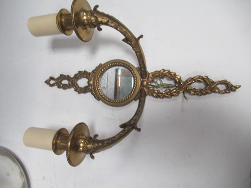 Lot 70 - A double walled Art Deco mirror glass vase,...