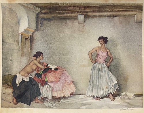Lot 560 - Sir William Russell Flint RA, PRWS, RSW (1880-1969)