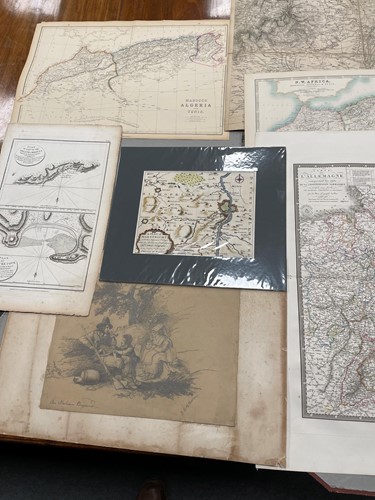 Lot 41 - Portfolio of loose world maps