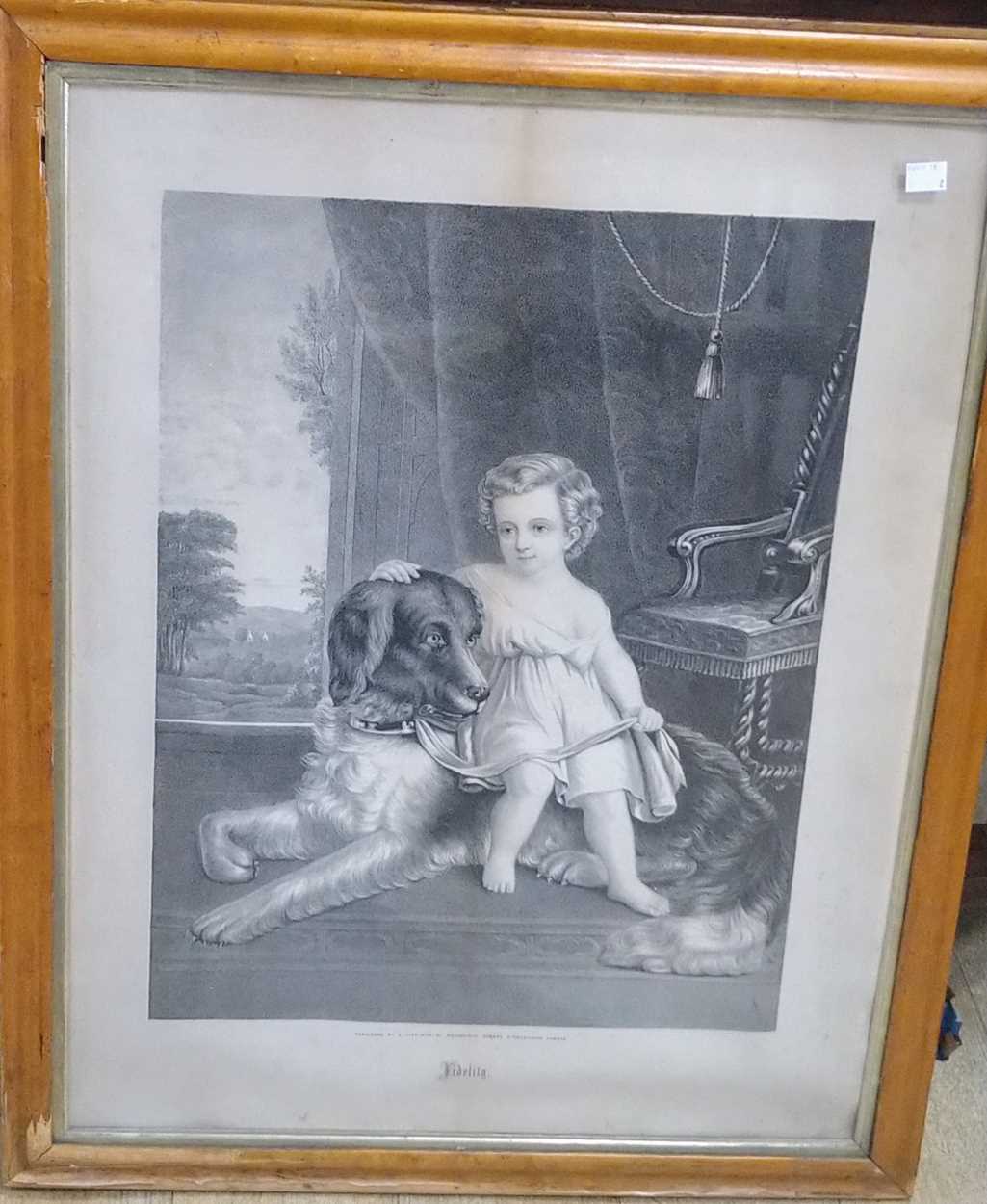 Lot 293 - A pair of maple framed Victorian advertising...