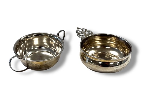 Lot 344 - A Canadian silver bowl by Birks, together with...