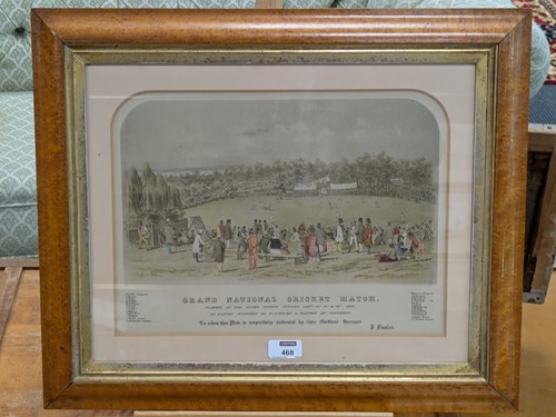 Lot 468 - A mid 20th century coloured photolithograph of...