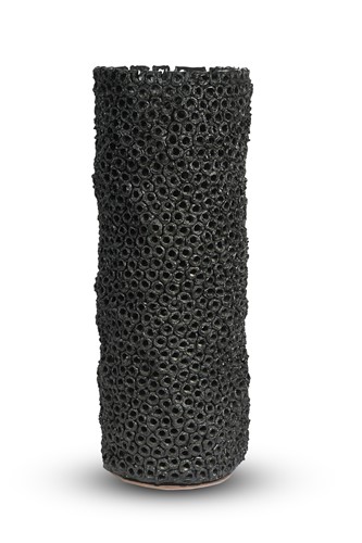 Lot 77 - Gilles Caffier, a large pierced vase