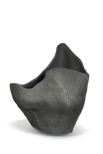 Lot 75 - Gilles Caffier, a large freeform 'Pangolin' vase