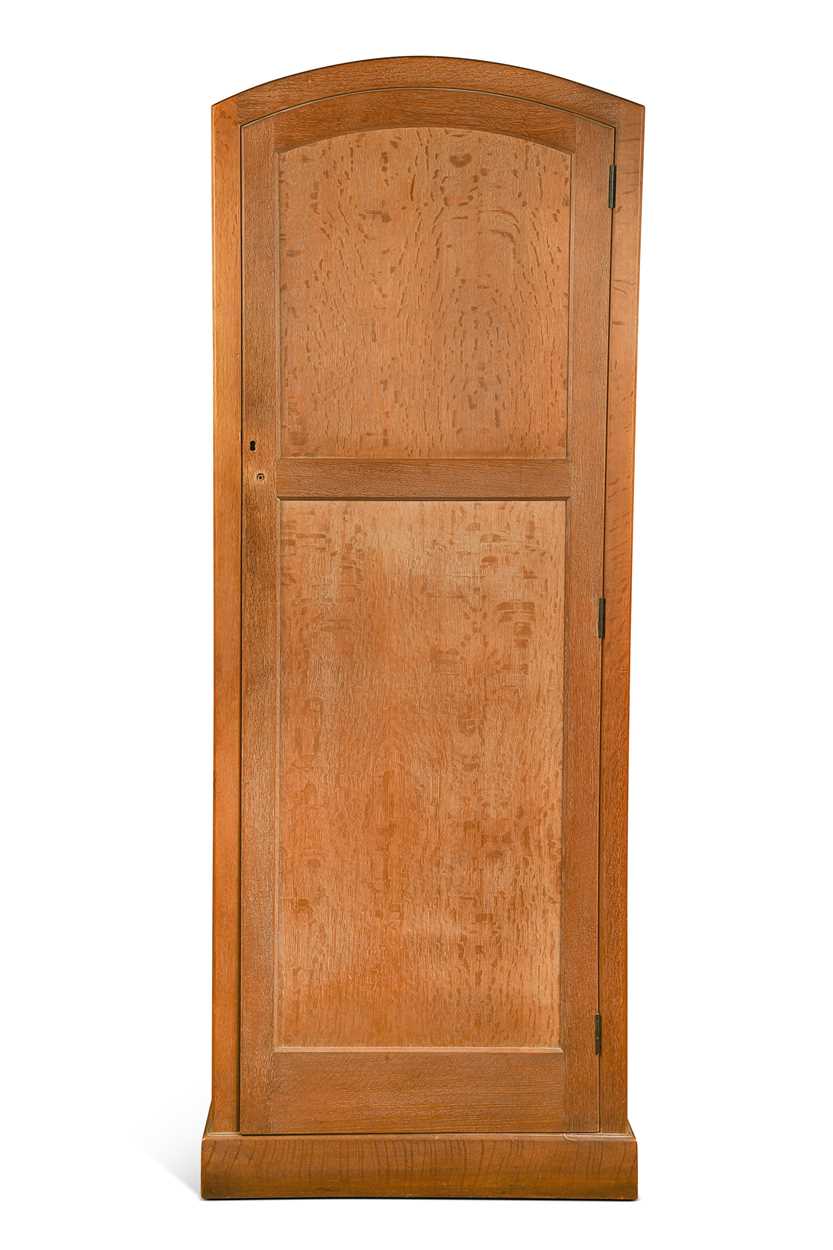 Lot 199 - A Heal's limed oak single wardrobe, circa 1925