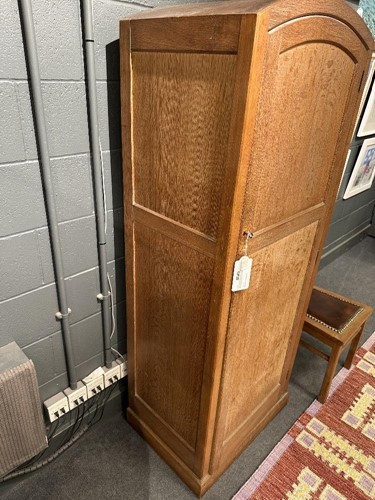 Lot 199 - A Heal's limed oak single wardrobe, circa 1925