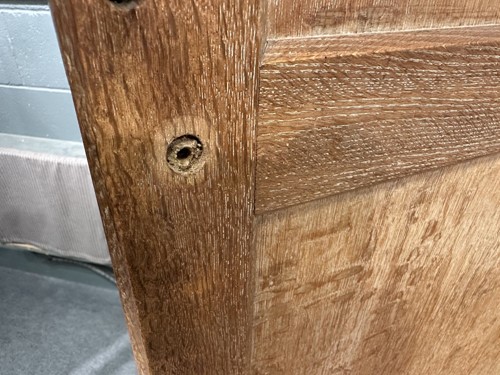 Lot 199 - A Heal's limed oak single wardrobe, circa 1925