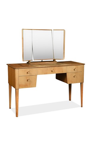 Lot 236 - A Gordon Russell walnut dressing table