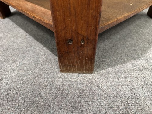 Lot 209 - An Art Deco pale oak book table in the manner of Heal's, circa 1930