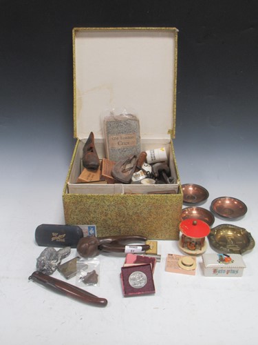 Lot 51 - Smoking ephemera, novelty Black Forest nut...