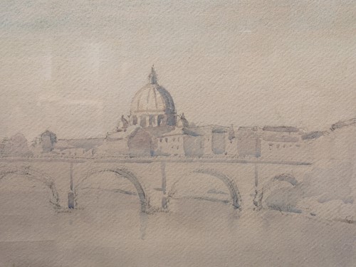 Lot 414 - A Group Of Three Watercolours