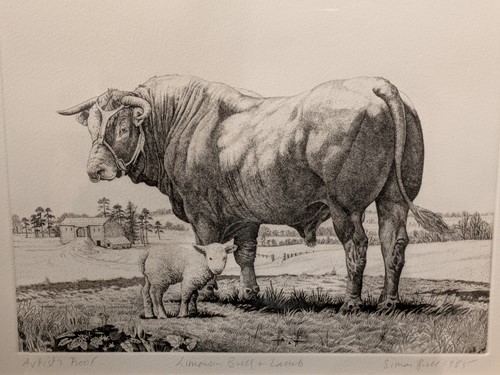 Lot 359 - A Group Of Three Etchings and Prints