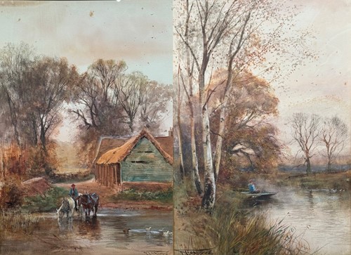 Lot 43 - Henry Charles Fox RBA (British, 1855-1929)