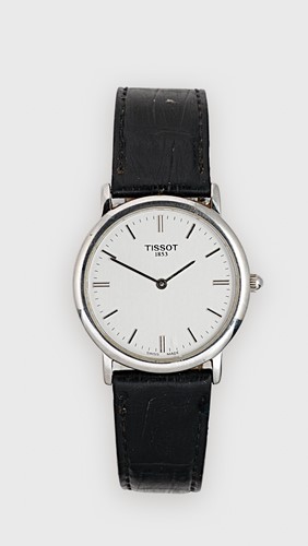 Lot 284 - Tissot - A steel wristwatch