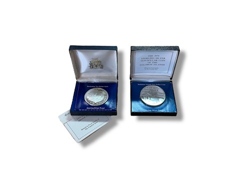 Lot 166 - Franklin Mint - Barbados 10 dollar proof coin