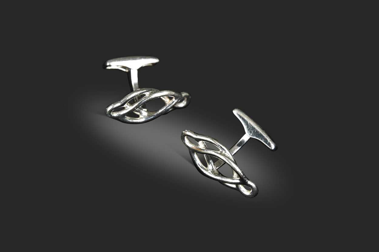 Lot 160 - Dunhill, a pair of cufflinks