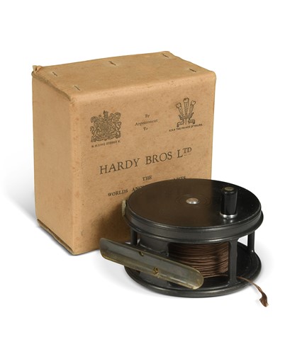 Lot 593 - Hardy Bros., a Perfect 4" alloy salmon fly reel