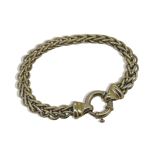 Lot 117 - A 9ct gold fancy bracelet