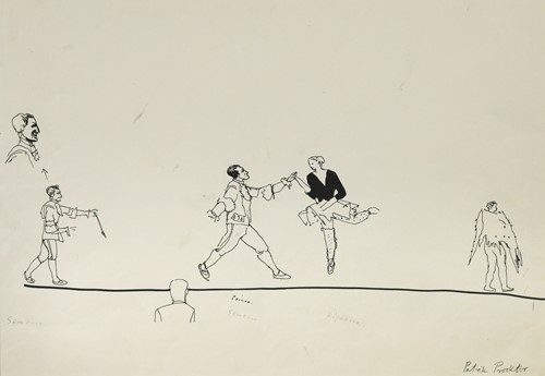 Lot 369 - Patrick Procktor RA (1936-2003)