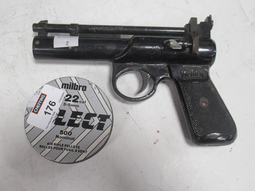 Lot 176 - A Webley & Scott LTD junior MK II air pistol...