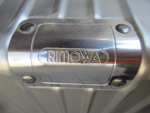 Lot 247 - Two RIMOWA suitcases on wheels, 71 x 47cm and...