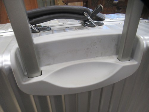 Lot 247 - Two RIMOWA suitcases on wheels, 71 x 47cm and...