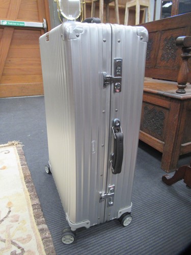 Lot 247 - Two RIMOWA suitcases on wheels, 71 x 47cm and...