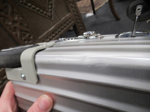 Lot 247 - Two RIMOWA suitcases on wheels, 71 x 47cm and...