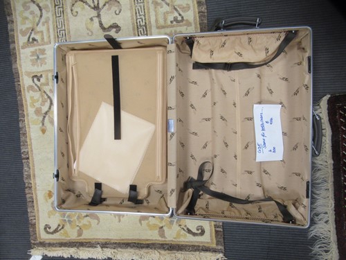 Lot 247 - Two RIMOWA suitcases on wheels, 71 x 47cm and...