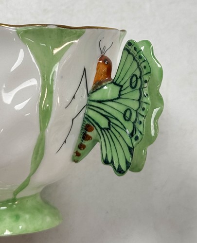 Lot 24 - Aynsley, a 'Butterfly and Cabbage' pattern part tea service