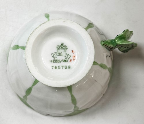Lot 24 - Aynsley, a 'Butterfly and Cabbage' pattern part tea service