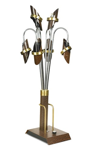 Lot 257 - A mid-century American table lamp