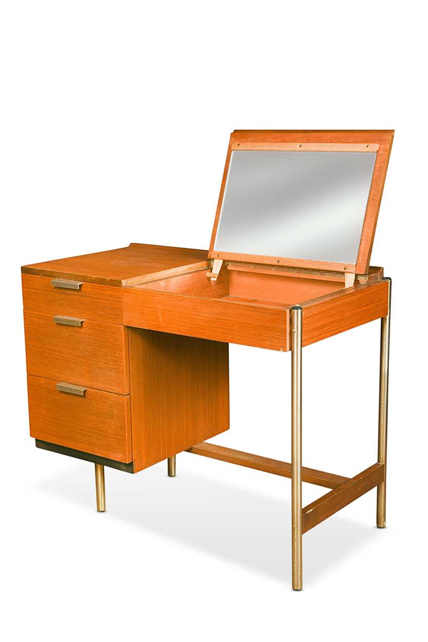 Lot 266 - John & Sylvia Reid for Stag Furniture, a mid-century teak desk or dressing table