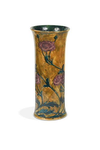 Lot 22 - A Hancock & Sons Morrisware vase, designed by George Cartlidge