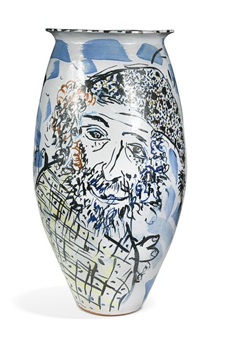 Lot 72 - Philip Sutton RA (1928-), Self Portrait