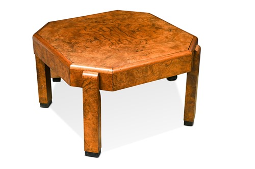 Lot 228 - Art Deco Walnut coffee table